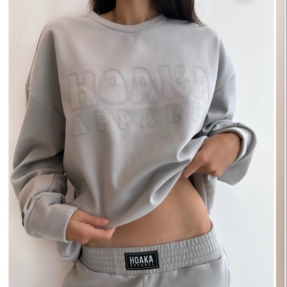 Hoaka Organic Cotton Oversized Unisex Sweatshirt - Picture 5 of 6